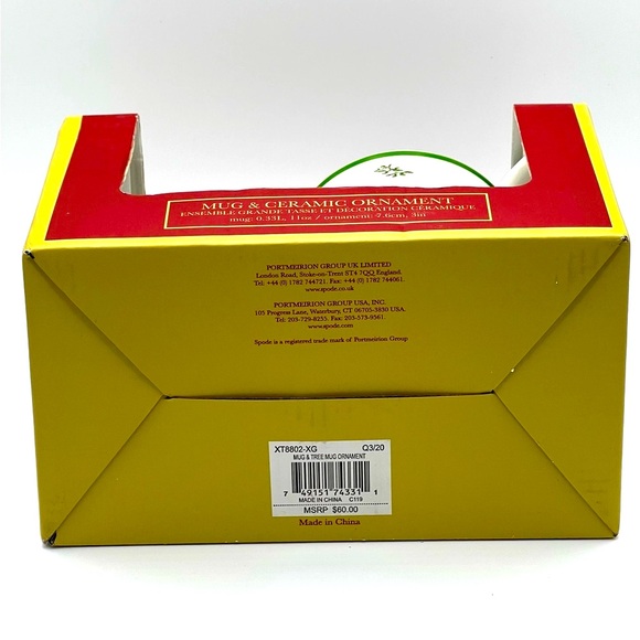 Spode Christmas Mug & Ceramic Ornament in Original Box - Picture 6 of 7